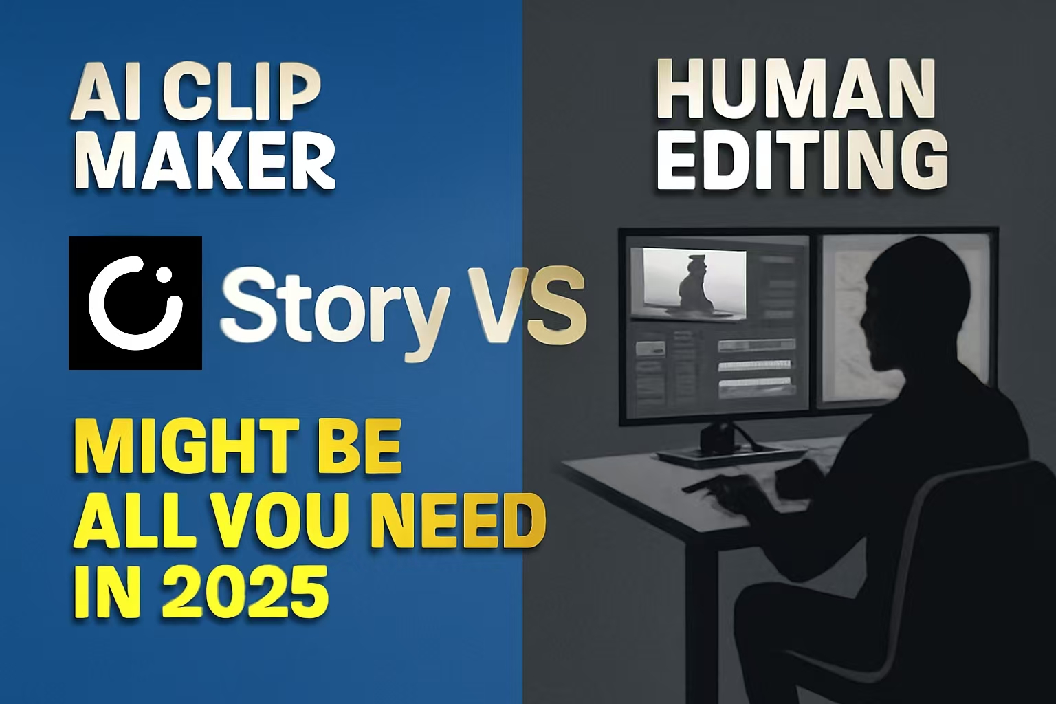 AI Clip Maker vs Human Editing: Why GStory Might Be All You Need in 2025
