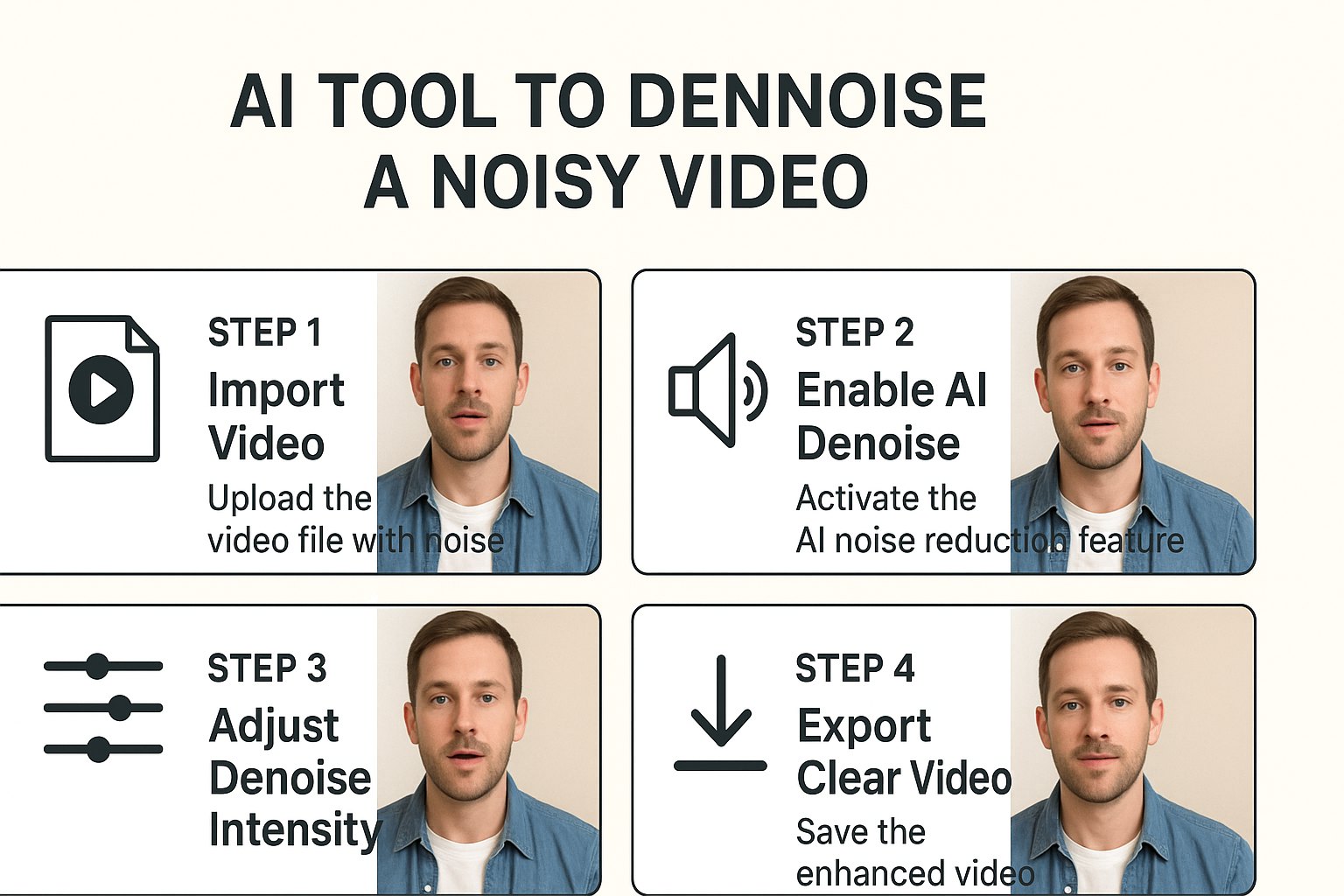How to Remove Background Noise from Video: Best AI Guide 2025