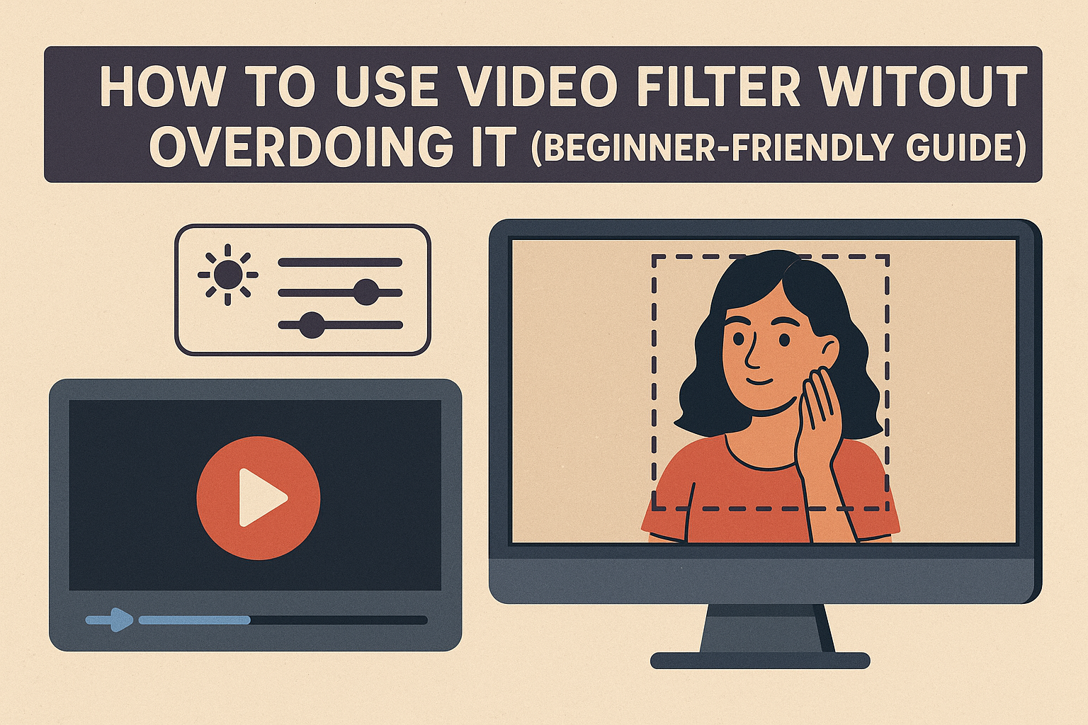 How to Use Video Filters Without Overdoing It (Beginner-Friendly Guide)