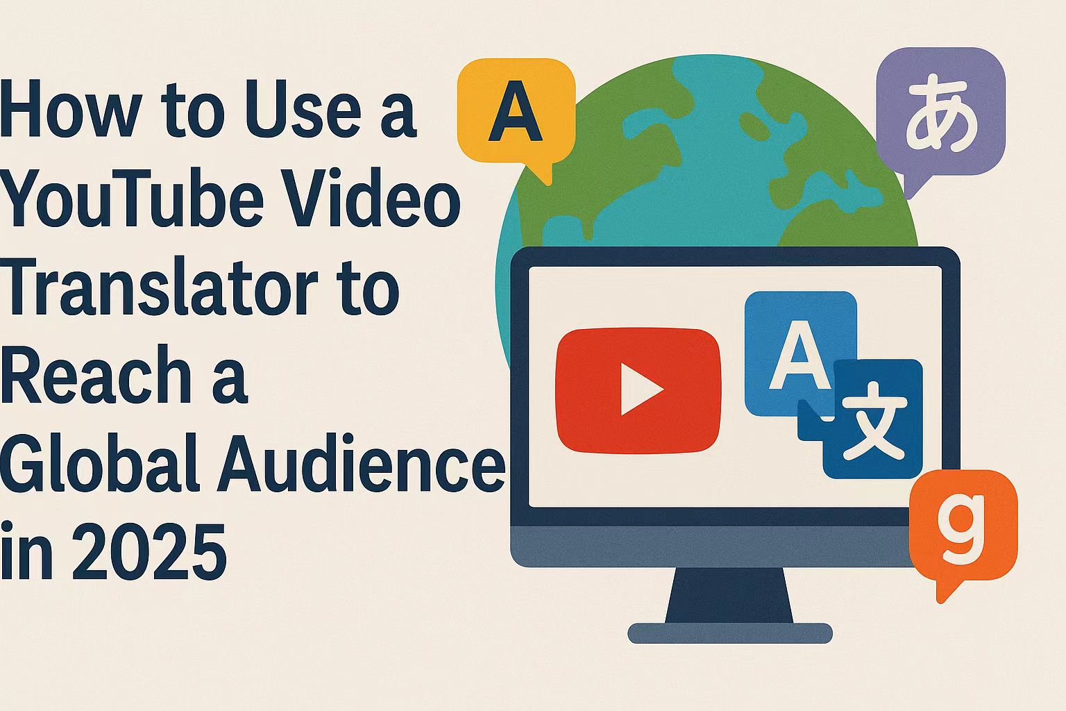 How to Use a YouTube Video Translator to Reach a Global Audience in 2025